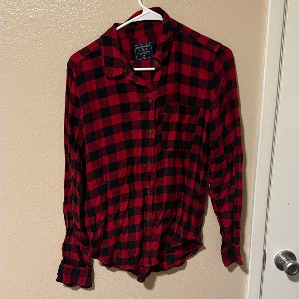 Abercrombie Checkered Flannel